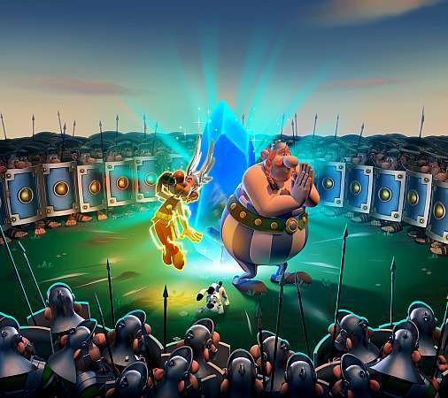 Asterix & Obelix XXL3: The Crystal Menhir Mobiele Horizontaal achtergrond