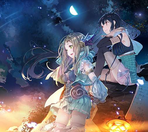 Atelier Firis: The Alchemist and the Mysterious Journey Mobiele Horizontaal achtergrond