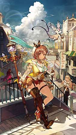 Atelier Ryza 2: Lost Legends & the Secret Fairy Mobiele Verticaal achtergrond