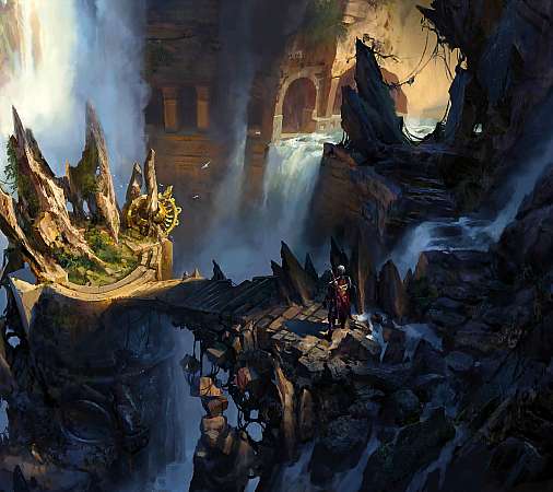 Baldur's Gate 3 Mobiele Horizontaal achtergrond