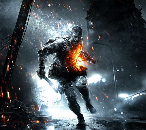 Battlefield 3: Aftermath Mobiele Horizontaal achtergrond