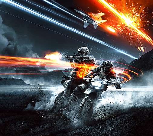 Battlefield 3: End Game Mobiele Horizontaal achtergrond