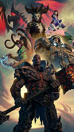 Blizzard Entertainment Mobiele Verticaal achtergrond