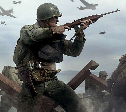 Call of Duty: WW2 Mobiele Horizontaal achtergrond