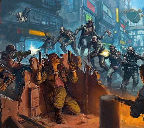 Cyberpunk 2077: Gangs of Night City Mobiele Horizontaal achtergrond