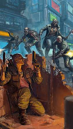Cyberpunk 2077: Gangs of Night City Mobiele Verticaal achtergrond