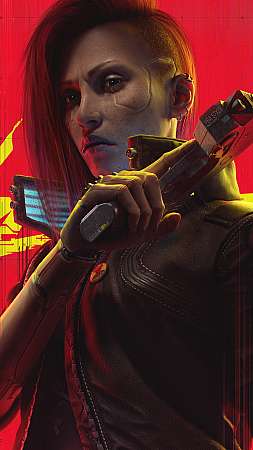 Cyberpunk 2077: Phantom Liberty Mobiele Verticaal achtergrond