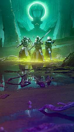 Destiny 2: The Witch Queen Mobiele Verticaal achtergrond