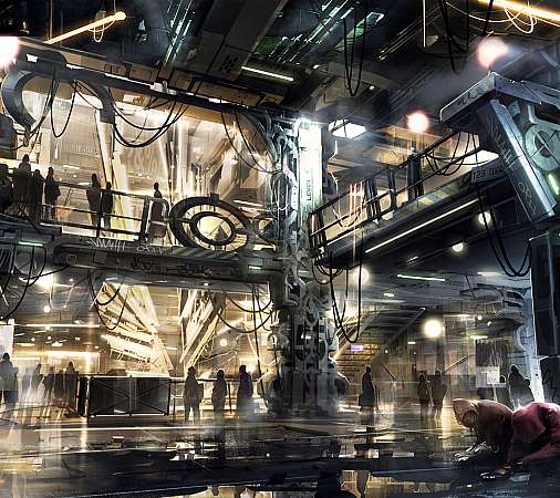 Deus Ex: Universe Mobiele Horizontaal achtergrond