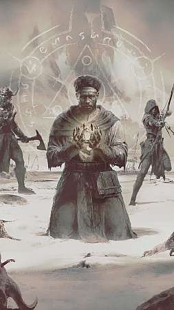 Diablo 4: Season of the Malignant Mobiele Verticaal achtergrond