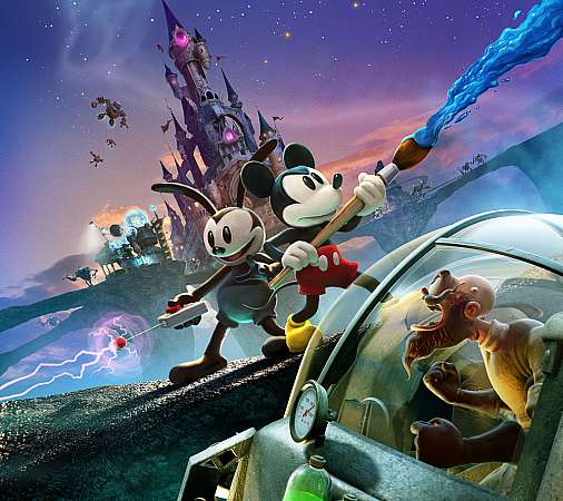 Disney Epic Mickey 2: The Power of Two Mobiele Horizontaal achtergrond