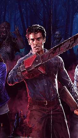 Evil Dead: The Game Mobiele Verticaal achtergrond