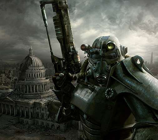 Fallout 3 Mobiele Horizontaal achtergrond