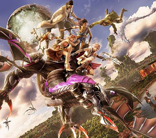 Final Fantasy XIII Mobiele Horizontaal achtergrond