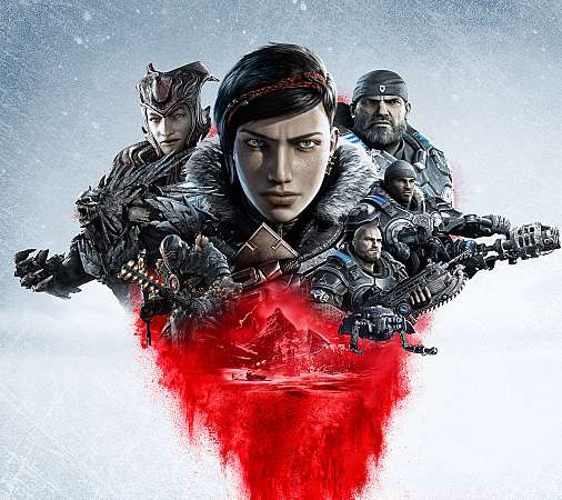 Gears 5 Mobiele Horizontaal achtergrond