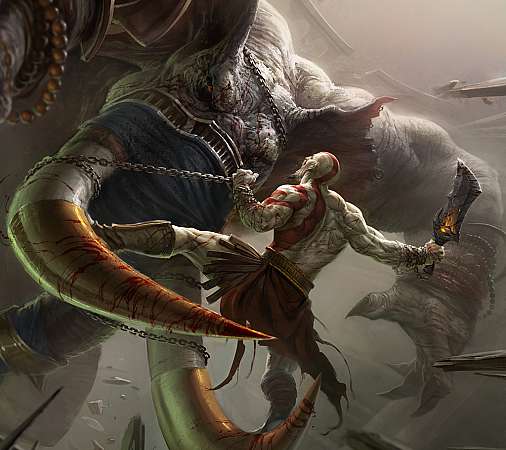 God of War: Ascension Mobiele Horizontaal achtergrond