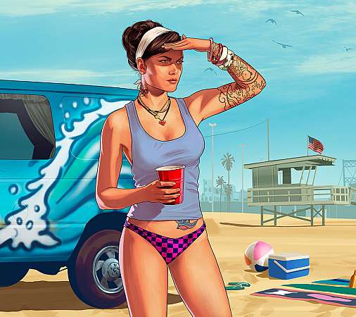 Grand Theft Auto 5 Mobiele Horizontaal achtergrond