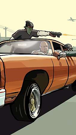 Grand Theft Auto: The Trilogy - The Definitive Edition Mobiele Verticaal achtergrond