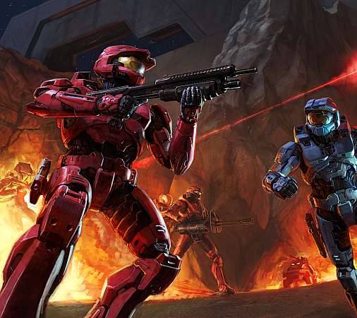 Halo 3 Mobiele Horizontaal achtergrond