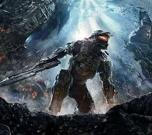 Halo 4 Mobiele Horizontaal achtergrond