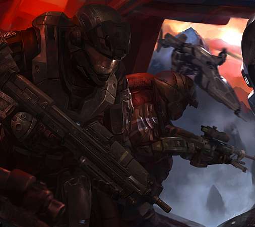 Halo: Reach Mobiele Horizontaal achtergrond