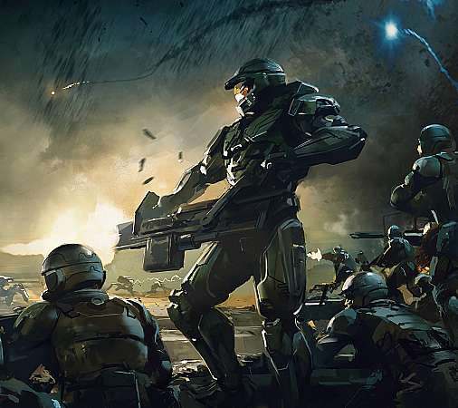 Halo Wars 2 Mobiele Horizontaal achtergrond
