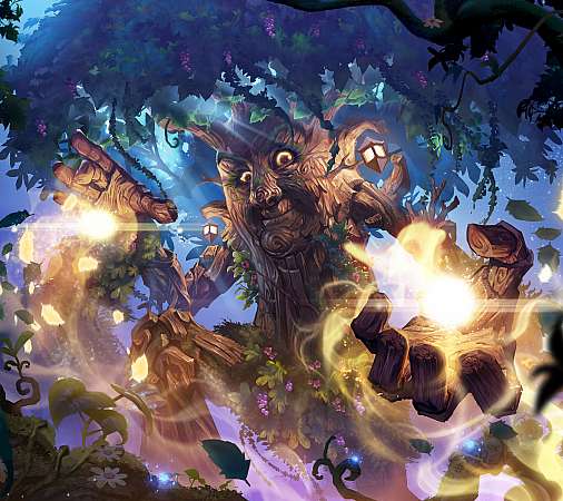 Hearthstone: Descent of Dragons Mobiele Horizontaal achtergrond