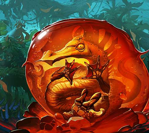 Hearthstone: Heroes of Warcraft - Journey to Un'Goro Mobiele Horizontaal achtergrond