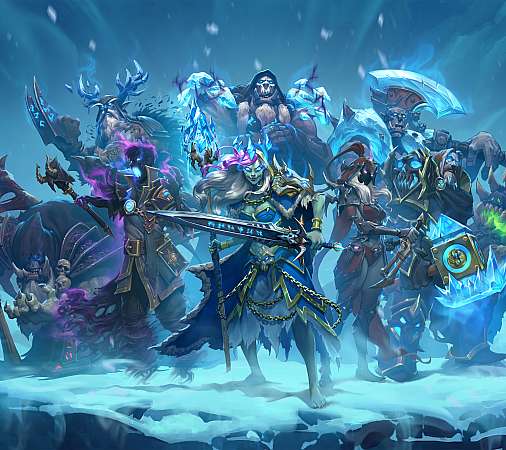 Hearthstone: Heroes of Warcraft - Knights of the Frozen Throne Mobiele Horizontaal achtergrond