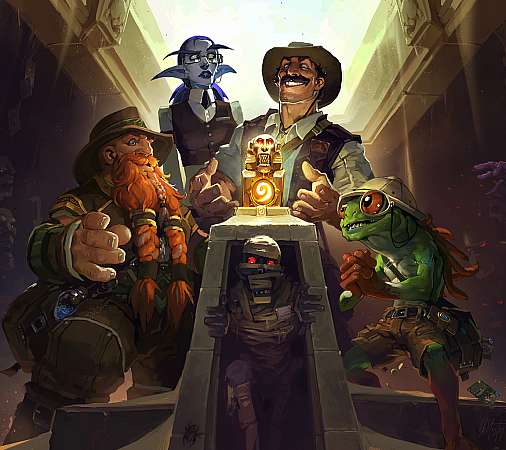Hearthstone: Heroes of Warcraft - The League of Explorers Mobiele Horizontaal achtergrond