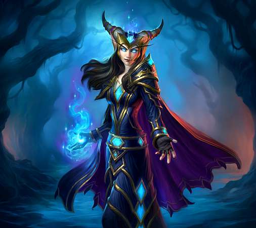 Hearthstone: Heroes of Warcraft - The Witchwood Mobiele Horizontaal achtergrond