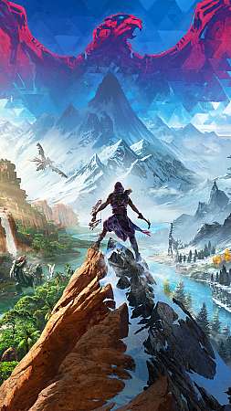 Horizon: Call of the Mountain Mobiele Verticaal achtergrond