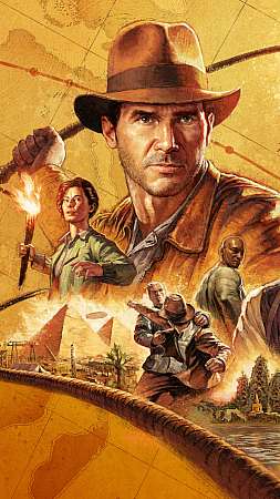 Indiana Jones and the Great Circle Mobiele Verticaal achtergrond