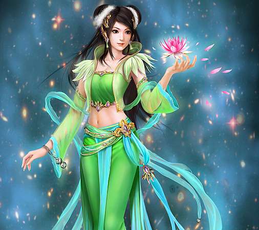 Jade Dynasty Mobiele Horizontaal achtergrond