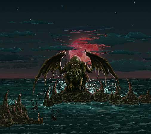 Lovecraft's Untold Stories Mobiele Horizontaal achtergrond