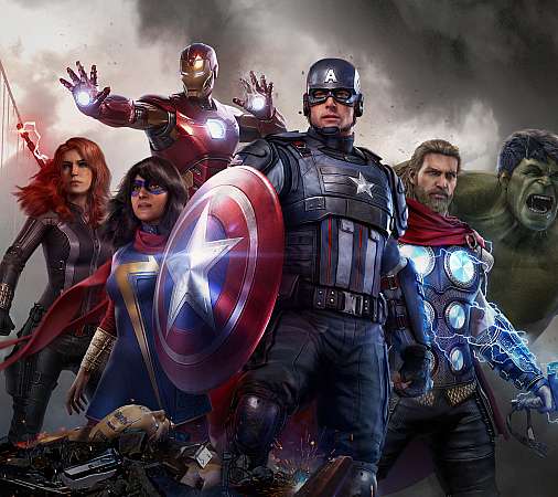 Marvel's Avengers Mobiele Horizontaal achtergrond