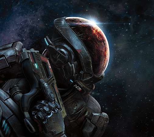 Mass Effect: Andromeda Mobiele Horizontaal achtergrond