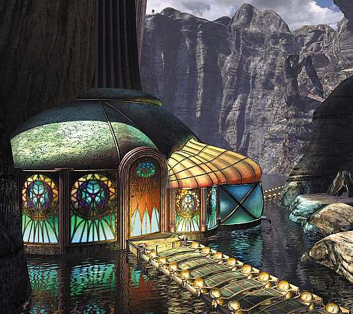 Myst 3: Exile Mobiele Horizontaal achtergrond