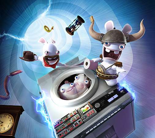 Raving Rabbids: Travel in Time Mobiele Horizontaal achtergrond