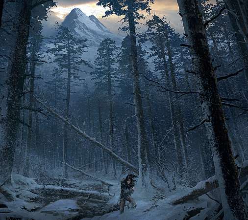 Rise of the Tomb Raider Mobiele Horizontaal achtergrond