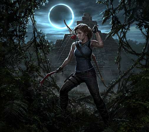 Shadow of the Tomb Raider Mobiele Horizontaal achtergrond