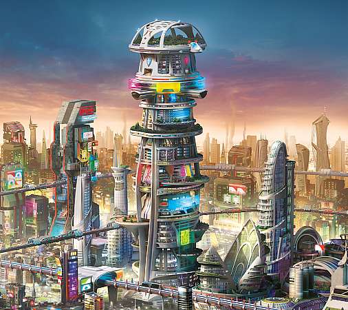 SimCity: Cities of Tomorrow Mobiele Horizontaal achtergrond