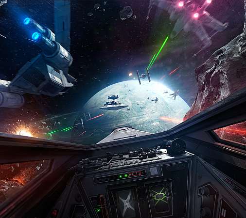 Star Wars Battlefront Rogue One: X-Wing VR Mission Mobiele Horizontaal achtergrond
