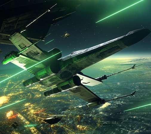 Star Wars: Squadrons Mobiele Horizontaal achtergrond