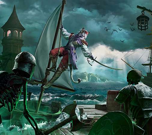 The Elder Scrolls Online: Ascending Tide Mobiele Horizontaal achtergrond