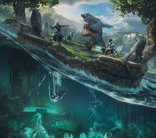The Elder Scrolls Online: Lost Depths Mobiele Horizontaal achtergrond