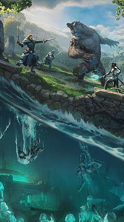 The Elder Scrolls Online: Lost Depths Mobiele Verticaal achtergrond