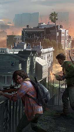 The Last of Us multiplayer project Mobiele Verticaal achtergrond