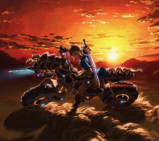 The Legend of Zelda: Breath of the Wild - The Champion's Ballad Mobiele Horizontaal achtergrond