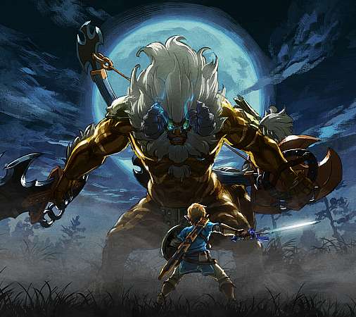 The Legend of Zelda: Breath of the Wild - The Master Trials Mobiele Horizontaal achtergrond